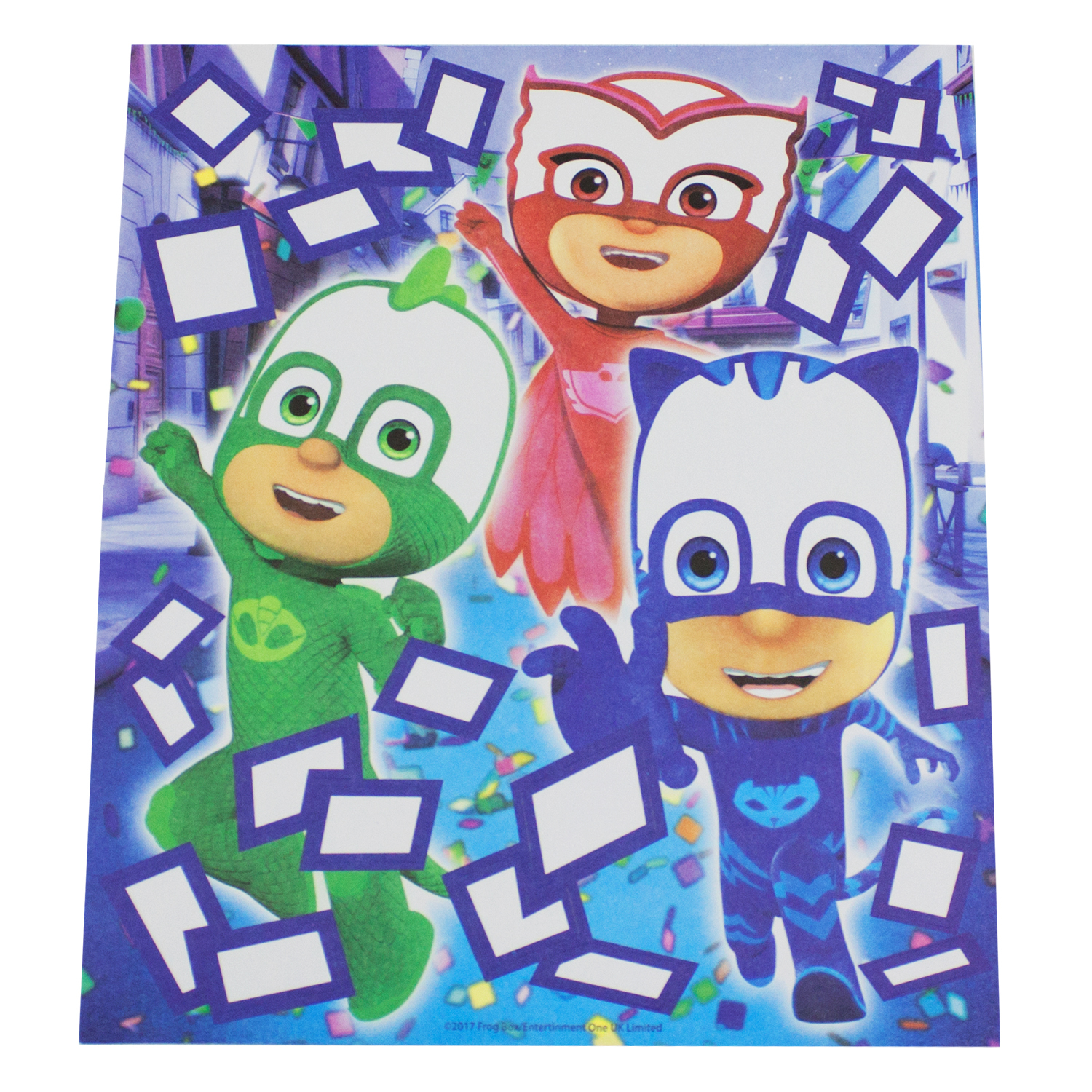 Аппликация из фольги PJ masks Дружная команда 17*20 см - фото 2