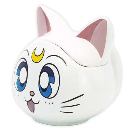 Кружка ABYStyle 3D с крышкой Sailor Moon Artemis 350 мл