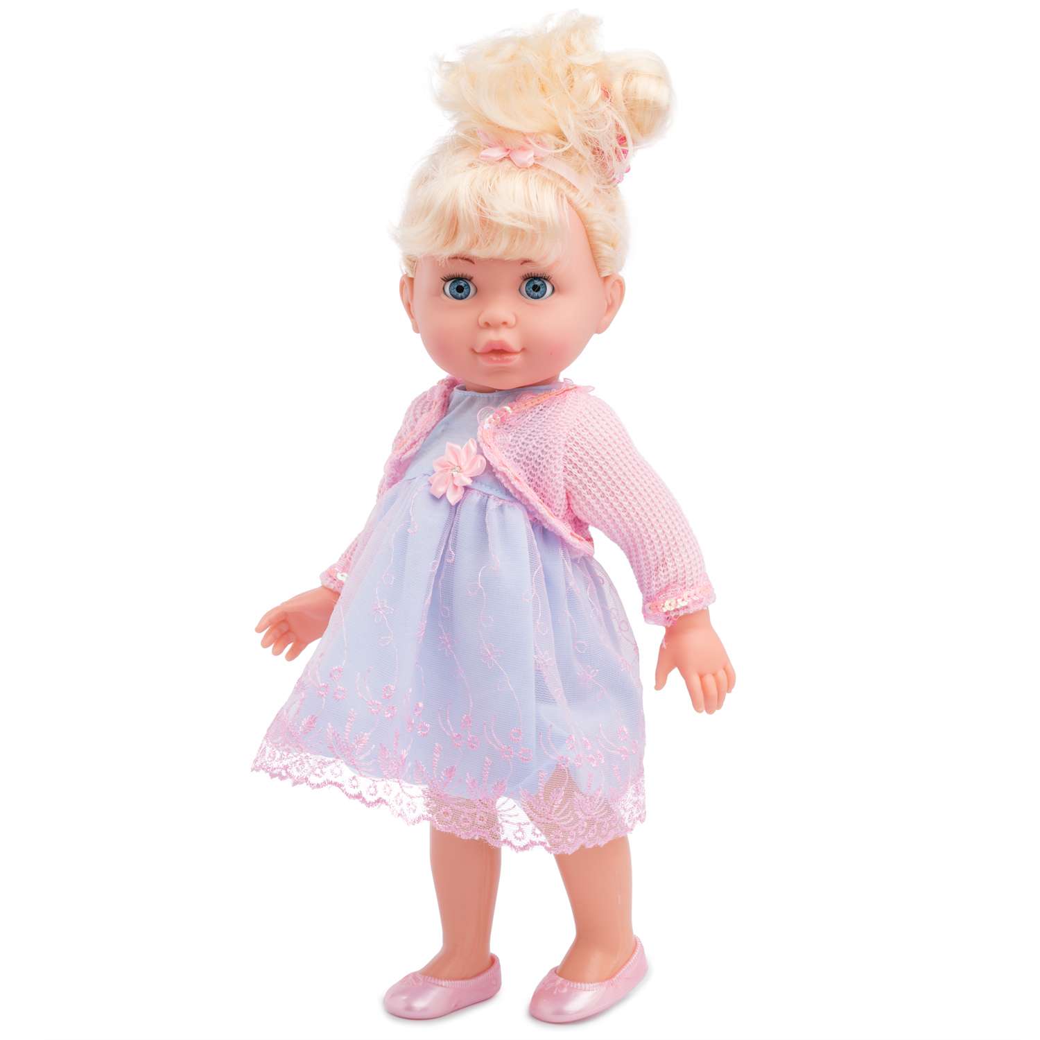 Кукла Карапуз озвученная 40 см в ассортименте 233344 - фото 3