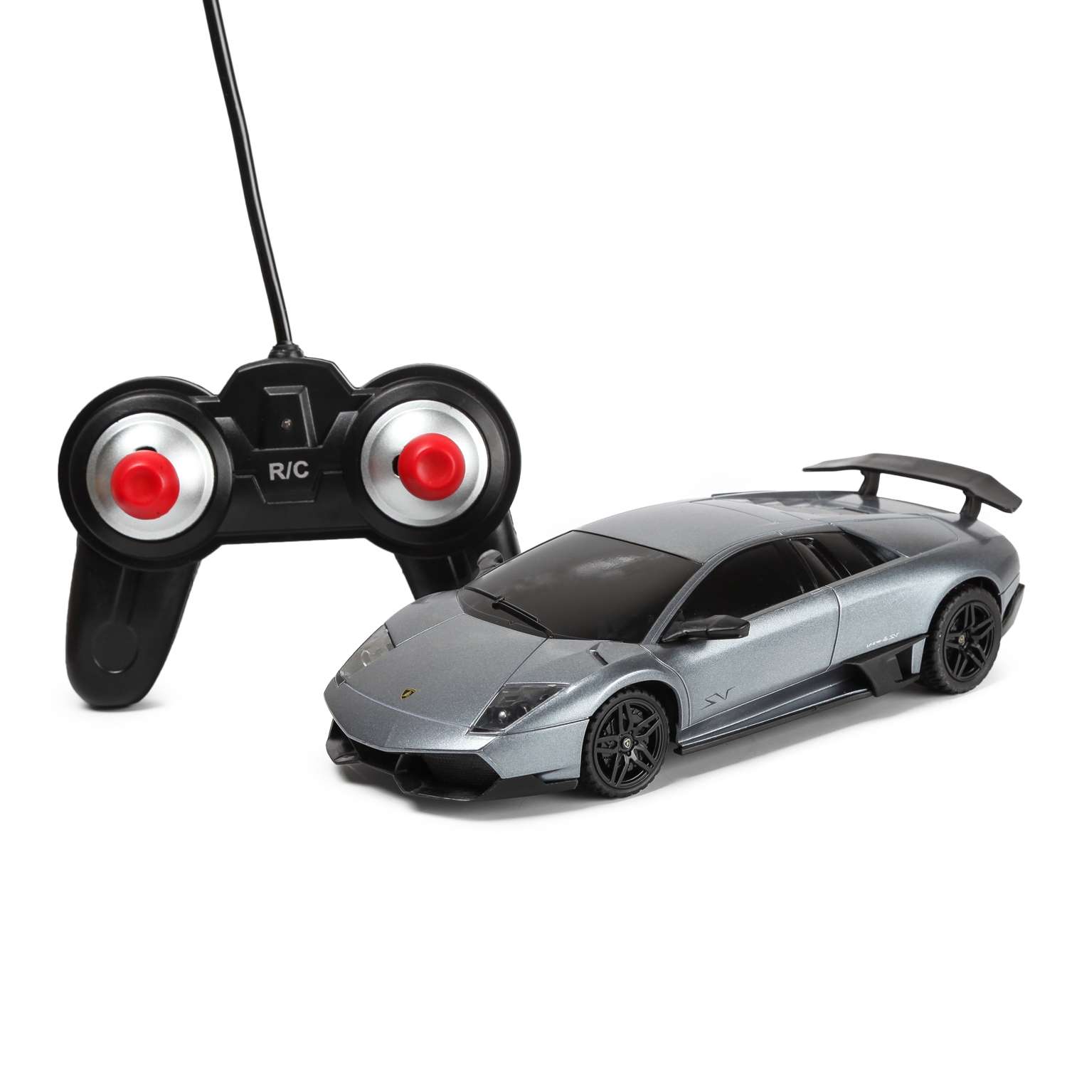 Машинка Mobicaro РУ 1:24 Lamborghini LP670 Серая YS033881-G - фото 1