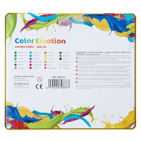 Карандаши цветные Deli Color Emotion 24цвета 1028822