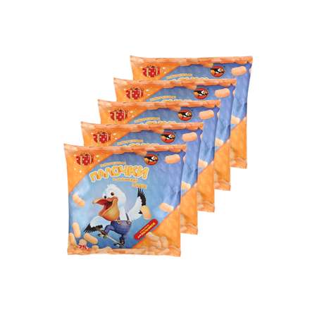 Кукурузные палочки Пеликан в сахарной пудре с сюрпризом для мальчиков 75 грамм