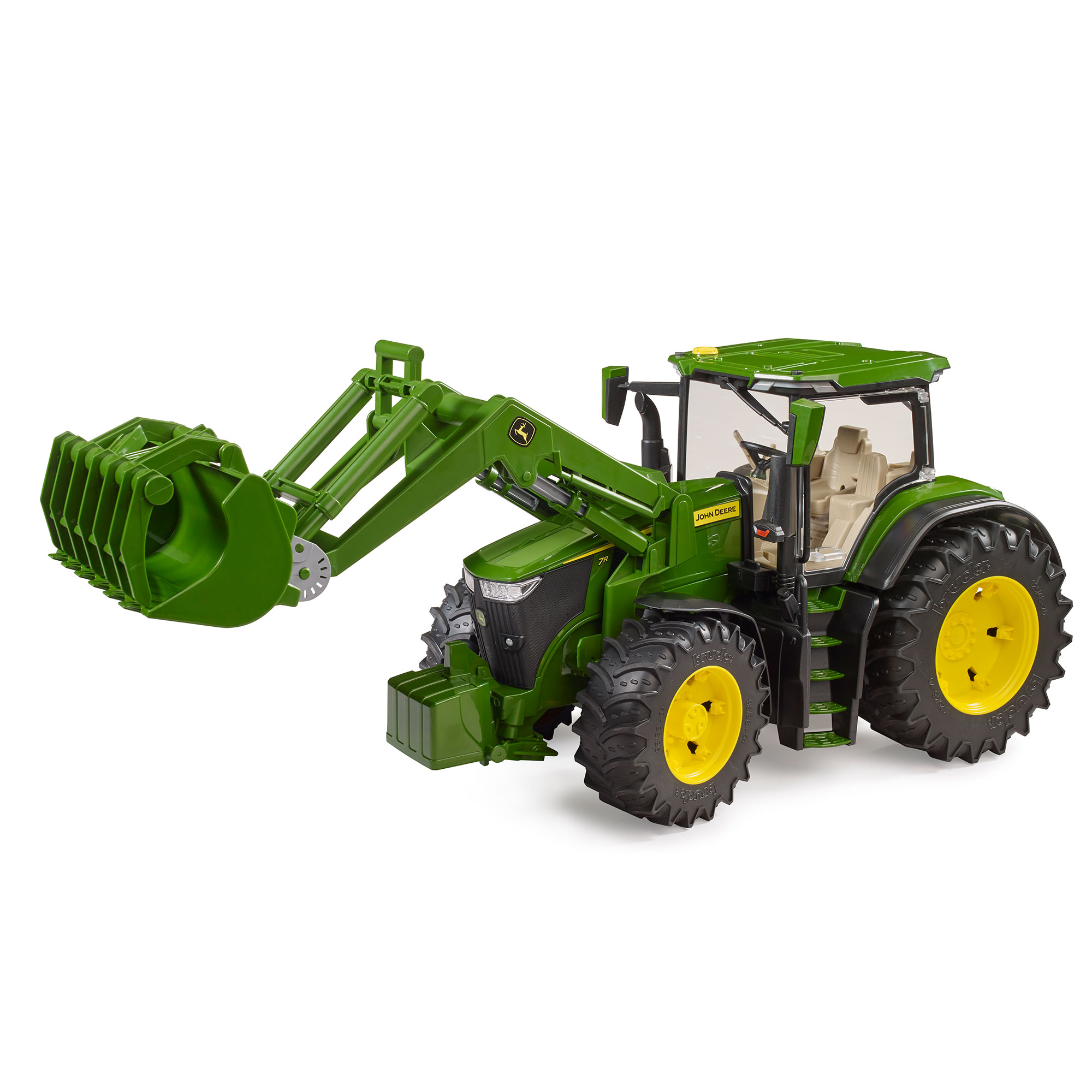 Bruder 03151 Трактор John Deere с фронтальным погрузчиком