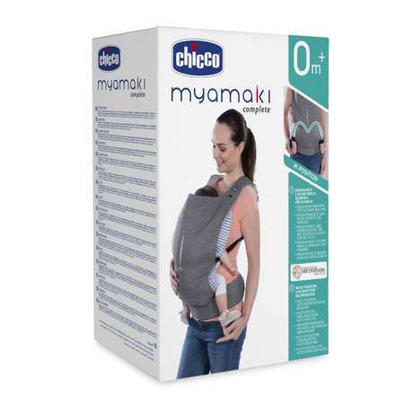 Переноска Chicco Myamaki complete Grey Stripes