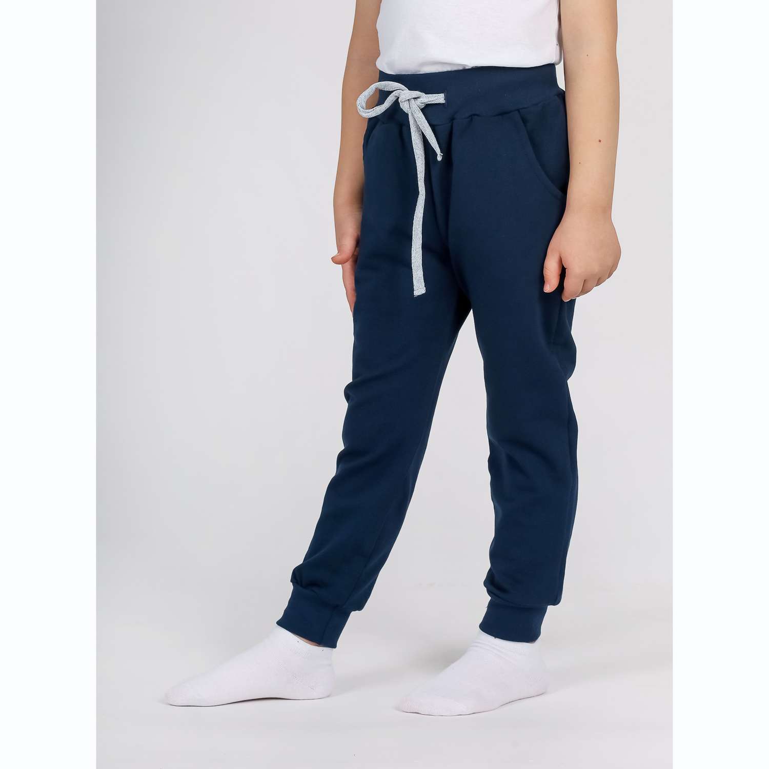 Спортивные штаны KiMMi Baby КБ-1308413/2 т.синий - фото 1