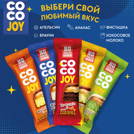 Батончик без сахара POWER PRO COCO JOY