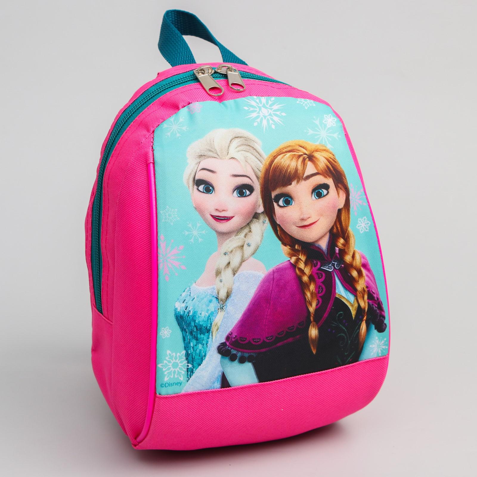 Рюкзак Disney Холодное сердце на молнии малиновый - фото 1