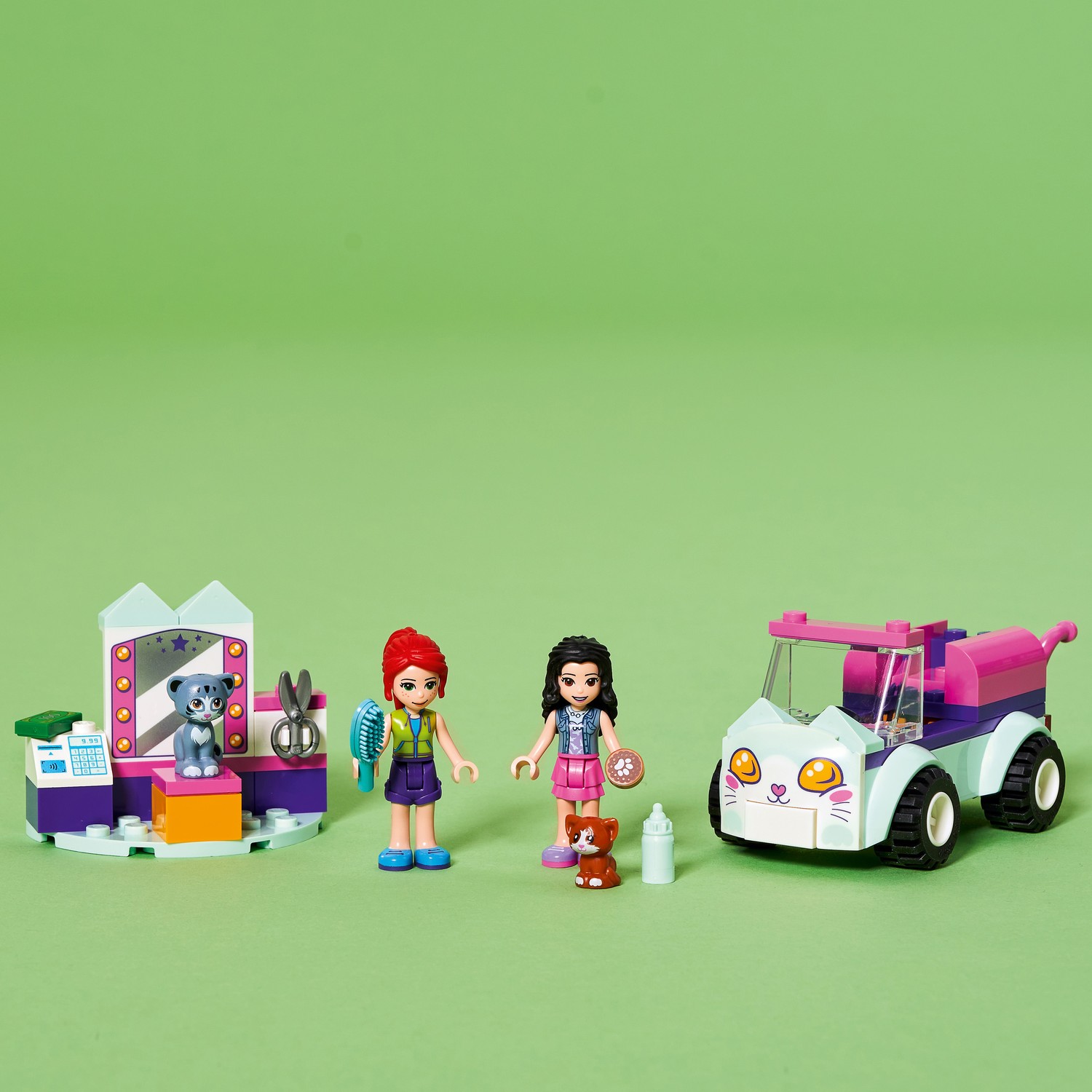 Конструктор LEGO Friends Передвижной груминг-салон для кошек 41439 - фото 7