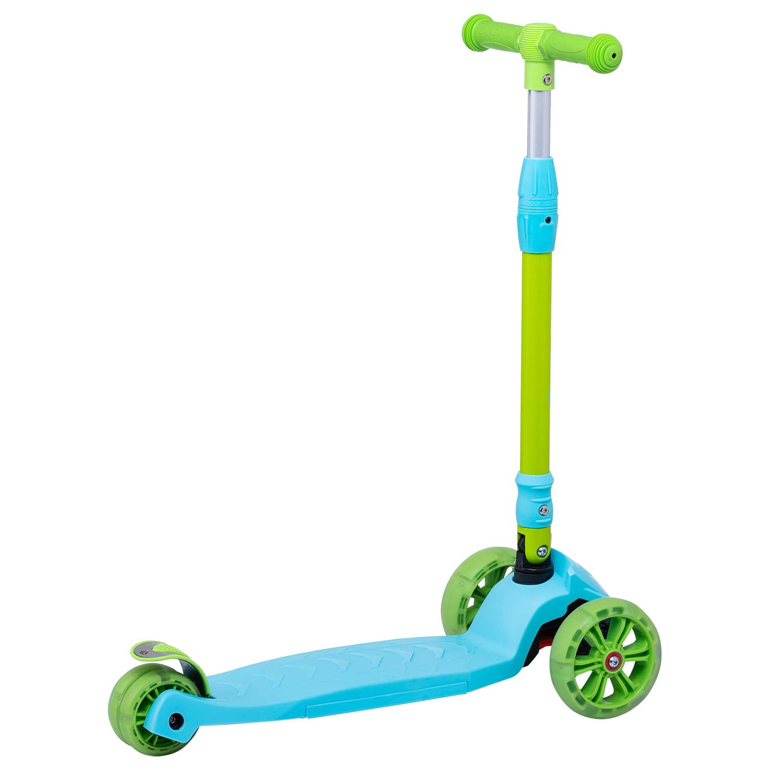 Самокат RIDEX трехколесный 3 wheels scooter Bunny 135/90 light blue/green - фото 2