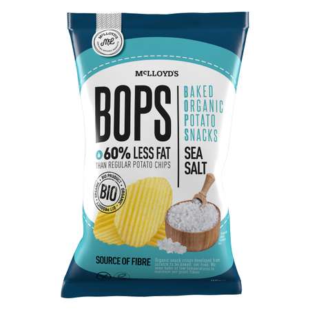 Чипсы картофельные McLloyds с морской солью BOPS