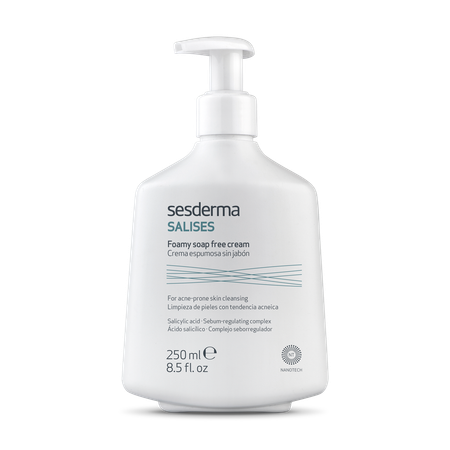 Средство для очищения Sesderma Salises – многофункциональный уход для жирной кожи склонной к акне