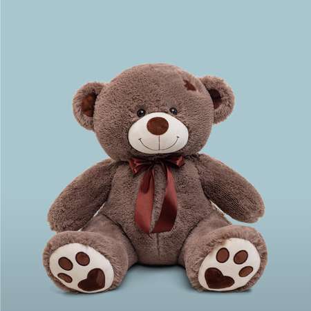 Мягкая игрушка Мягкие игрушки БелайТойс Плюшевый медведь Тони 120 см цвет бурый
