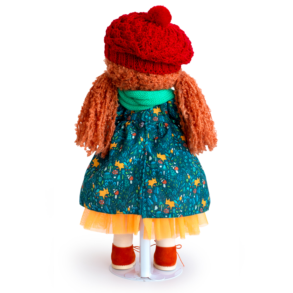 Мягкая кукла BUDI BASA Ива в шапочке и шарфе 38 см Minimalini Mm-Iva-02 Mm-Iva-02 - фото 5