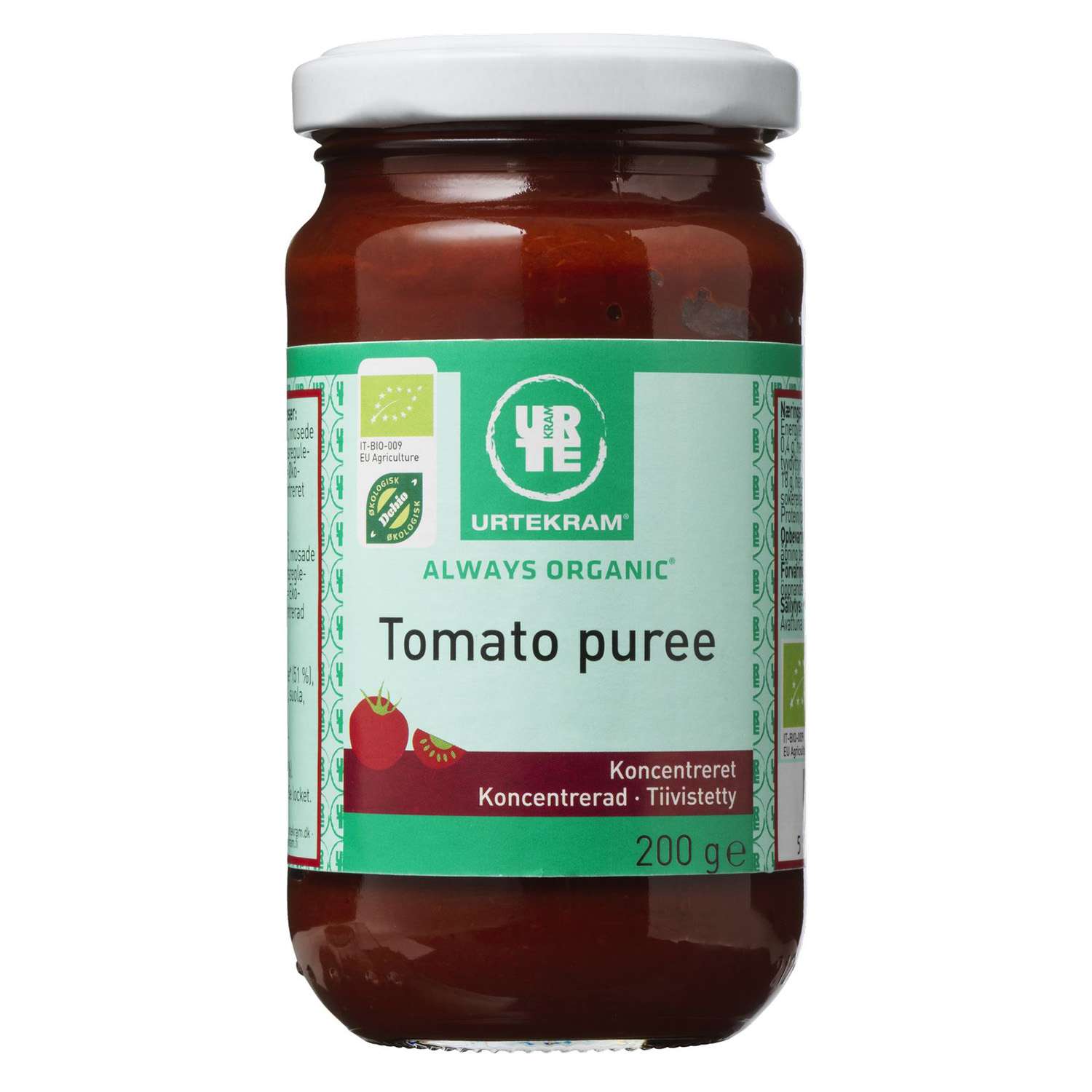 Паста Urtekram томатная органическая 200г - фото 1