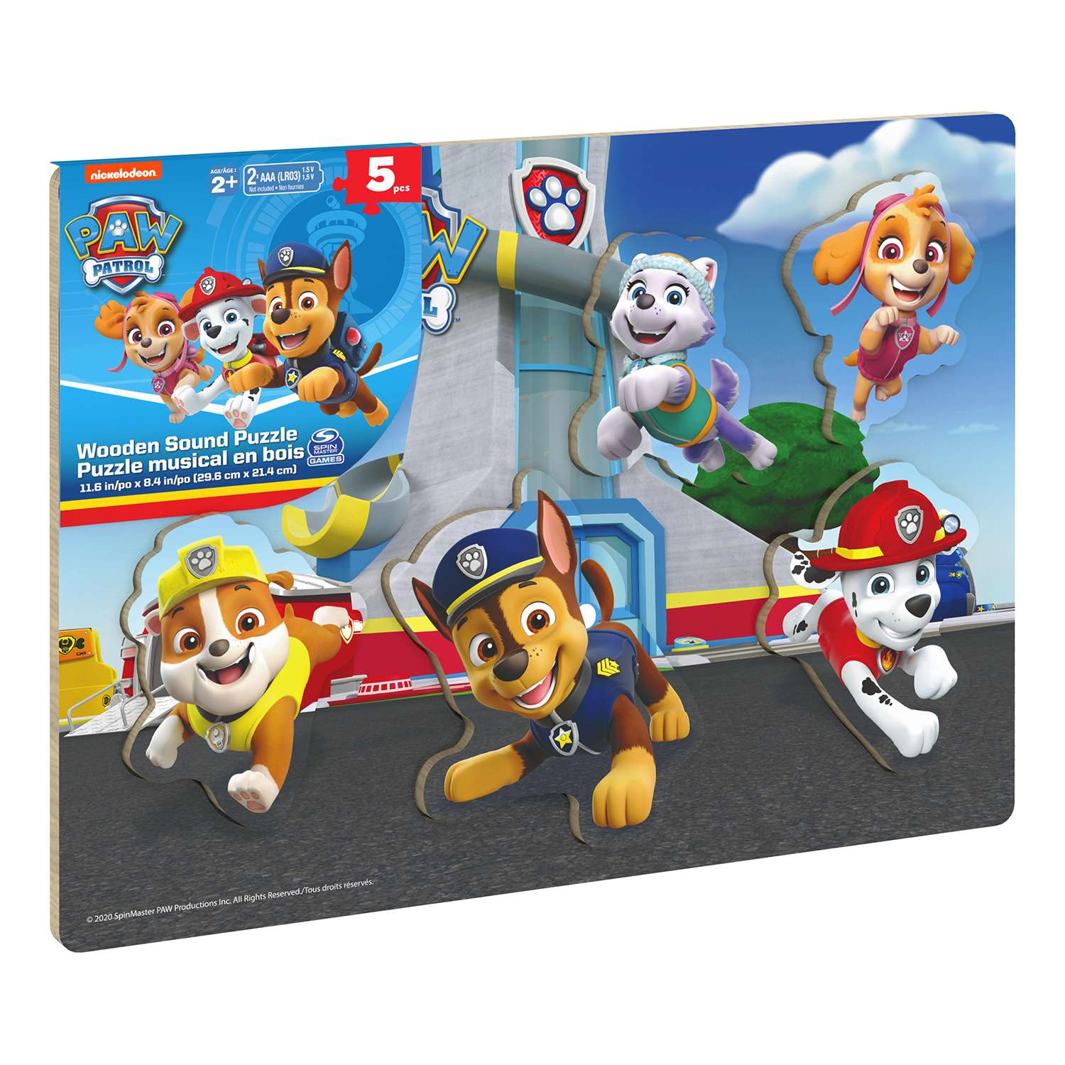 Пазл деревянный Spin Master Paw Patrol 6059998 - фото 3