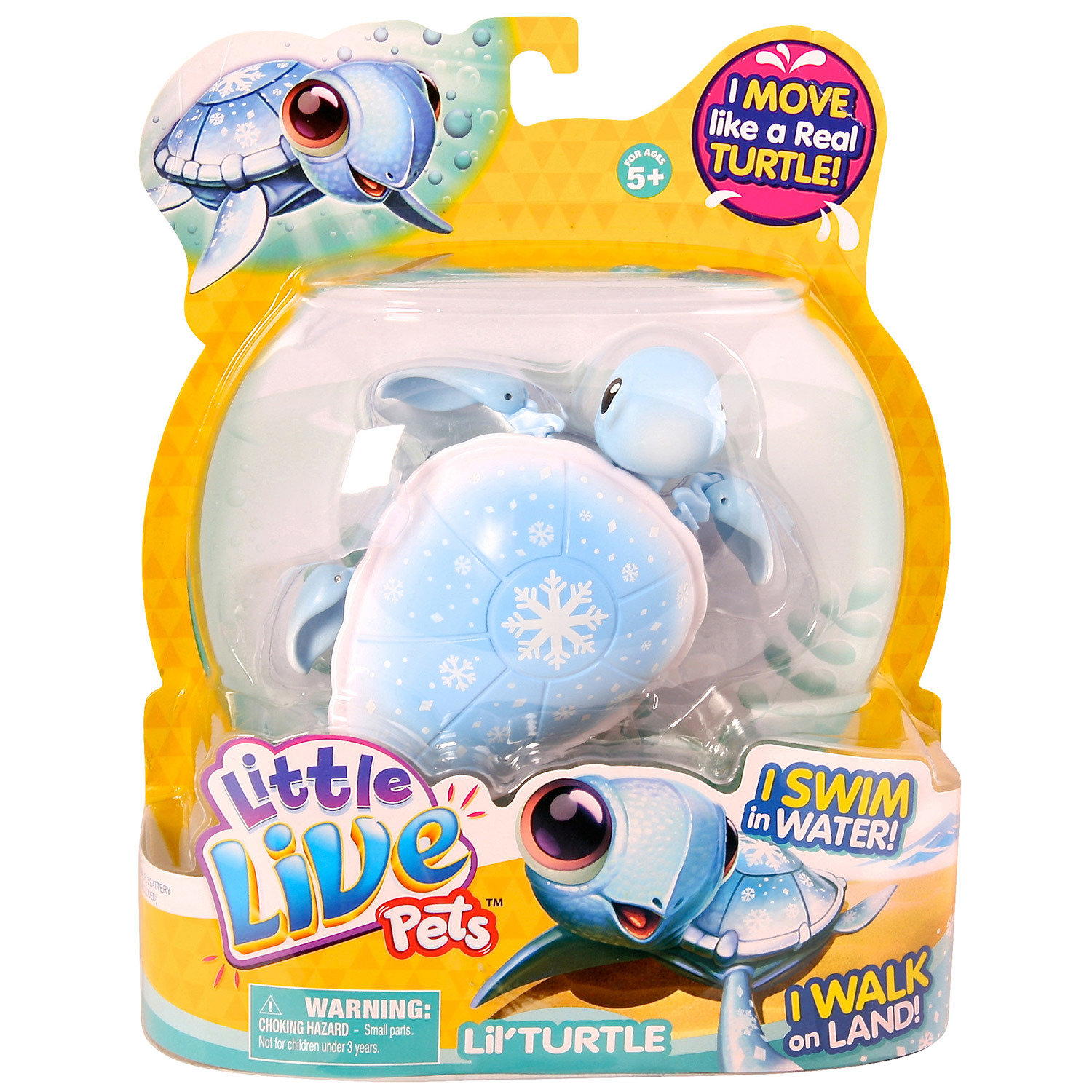 Игрушка Little Live Pets Черепашка в ассортименте 28041 (28142 28143 28144 28145) - фото 7