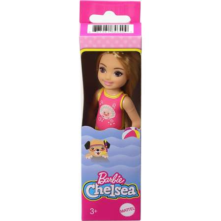 Кукла Barbie Челси в купальнике Русая GLN70