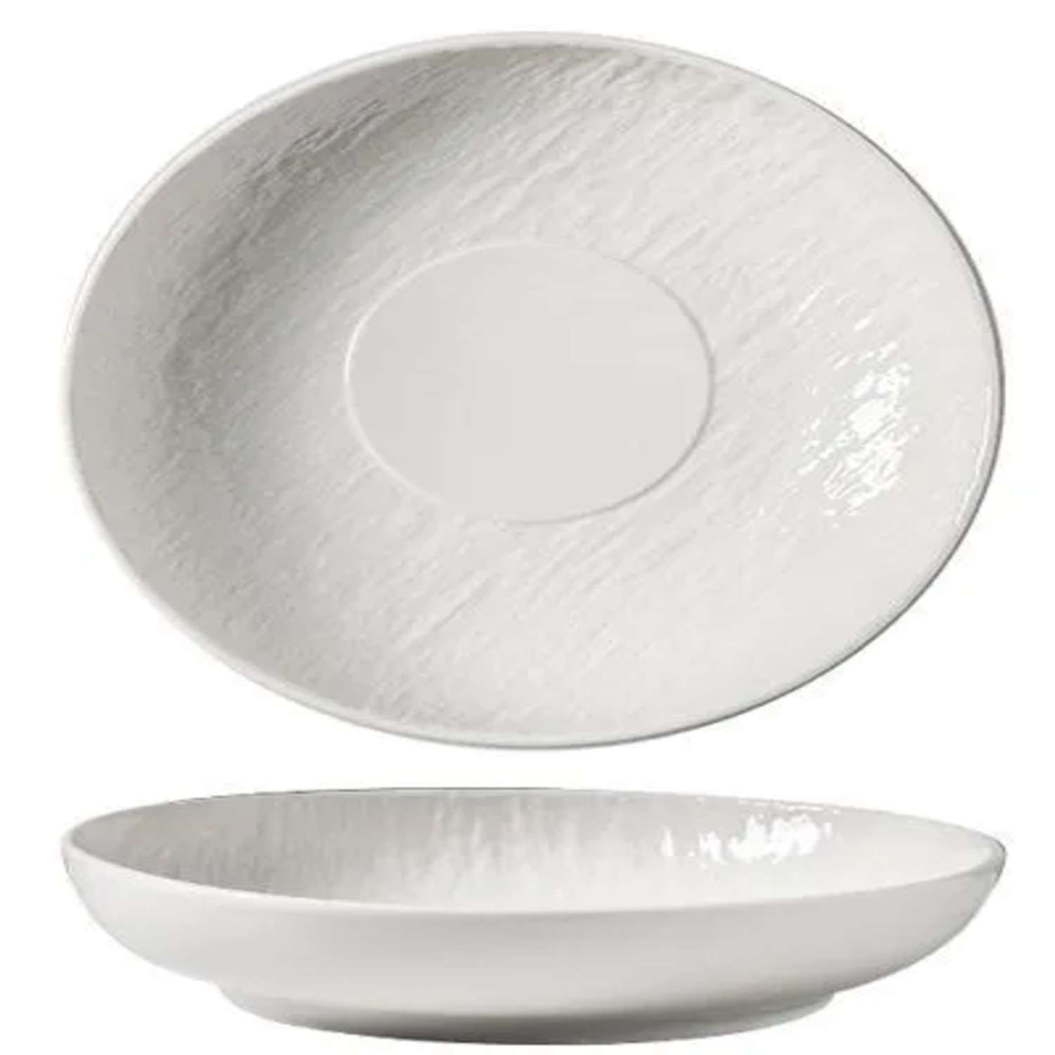 Набор тарелок ZDK Homium Classic 2шт D22.8см цвет белый - фото 1