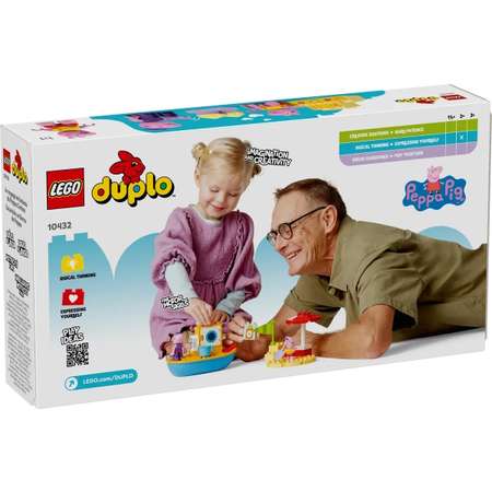 Конструктор LEGO Duplo Путешествие на лодке со Свинкой Пеппой 10432