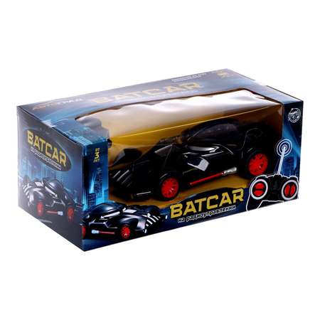 Машина радиоуправляемая Автоград Batcar / работает от батареек