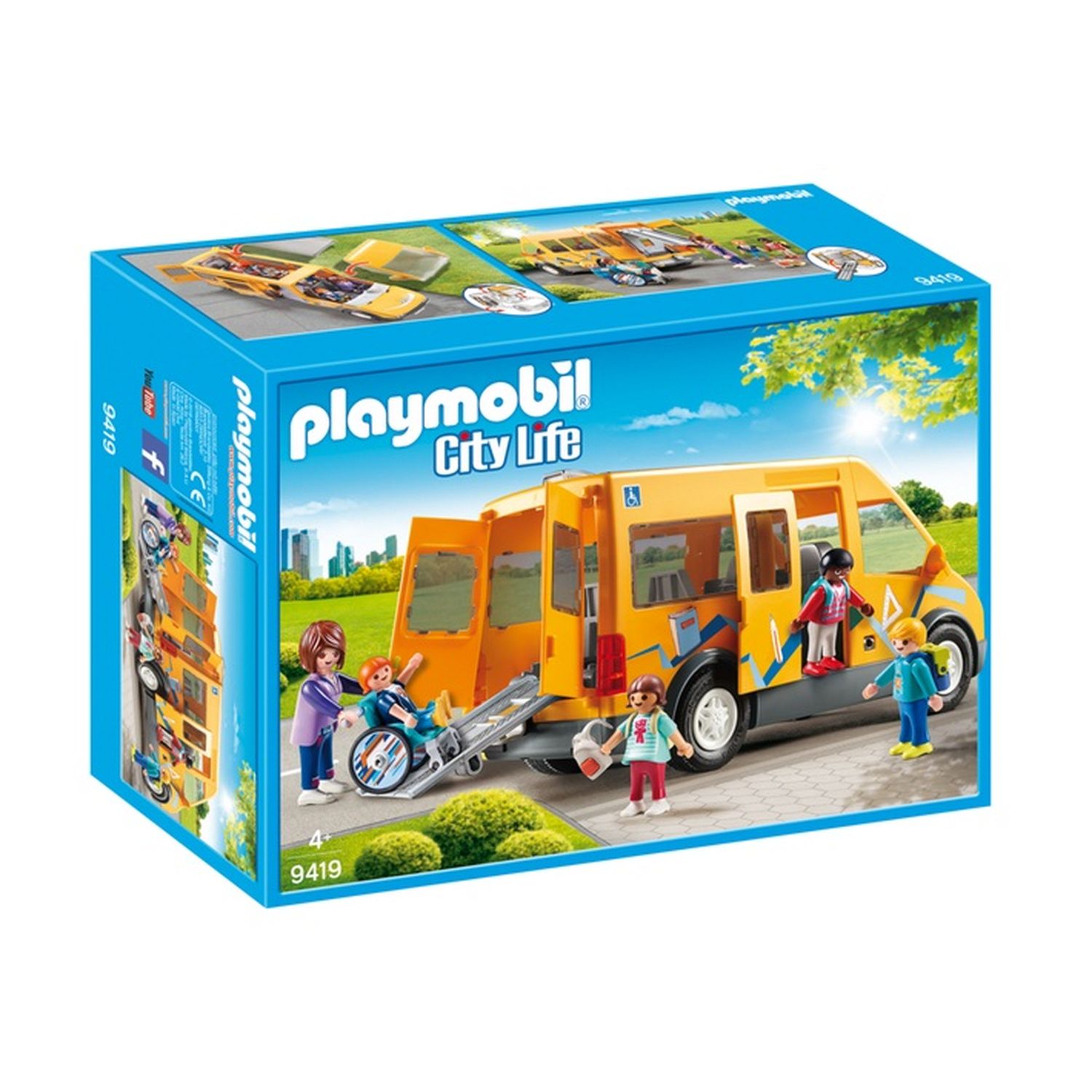 Конструктор Playmobil Школьный Фургон бассейн - фото 1