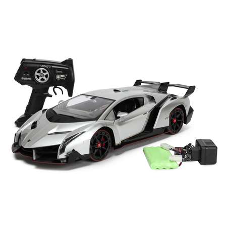 Машинка Mobicaro РУ 1:10 Lamborghini Veneno Серая YS933745-G