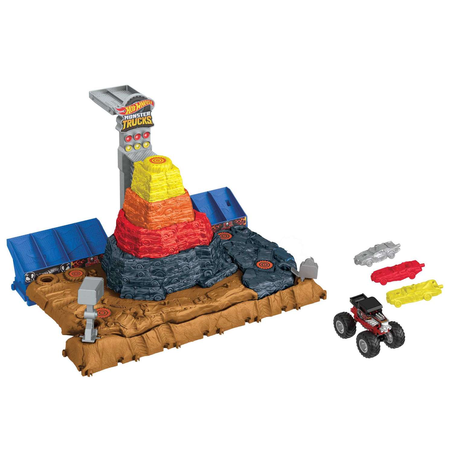 Набор игровой Hot Wheels Monster Trucks Arena Smashers HNB96 HNB96 - фото 1