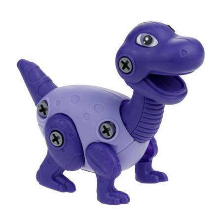 Игрушка-сюрприз 1TOY Динопарк Яйцо с динозавром фиолетовый