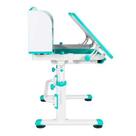 Комплект парта + стул Anatomica Legare белый/зеленый