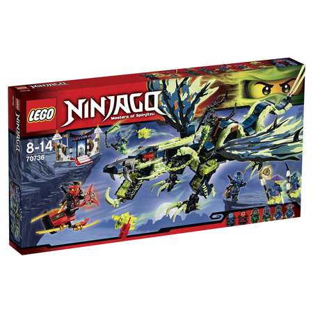 Конструктор LEGO Ninjago Атака Дракона Морро (70736)