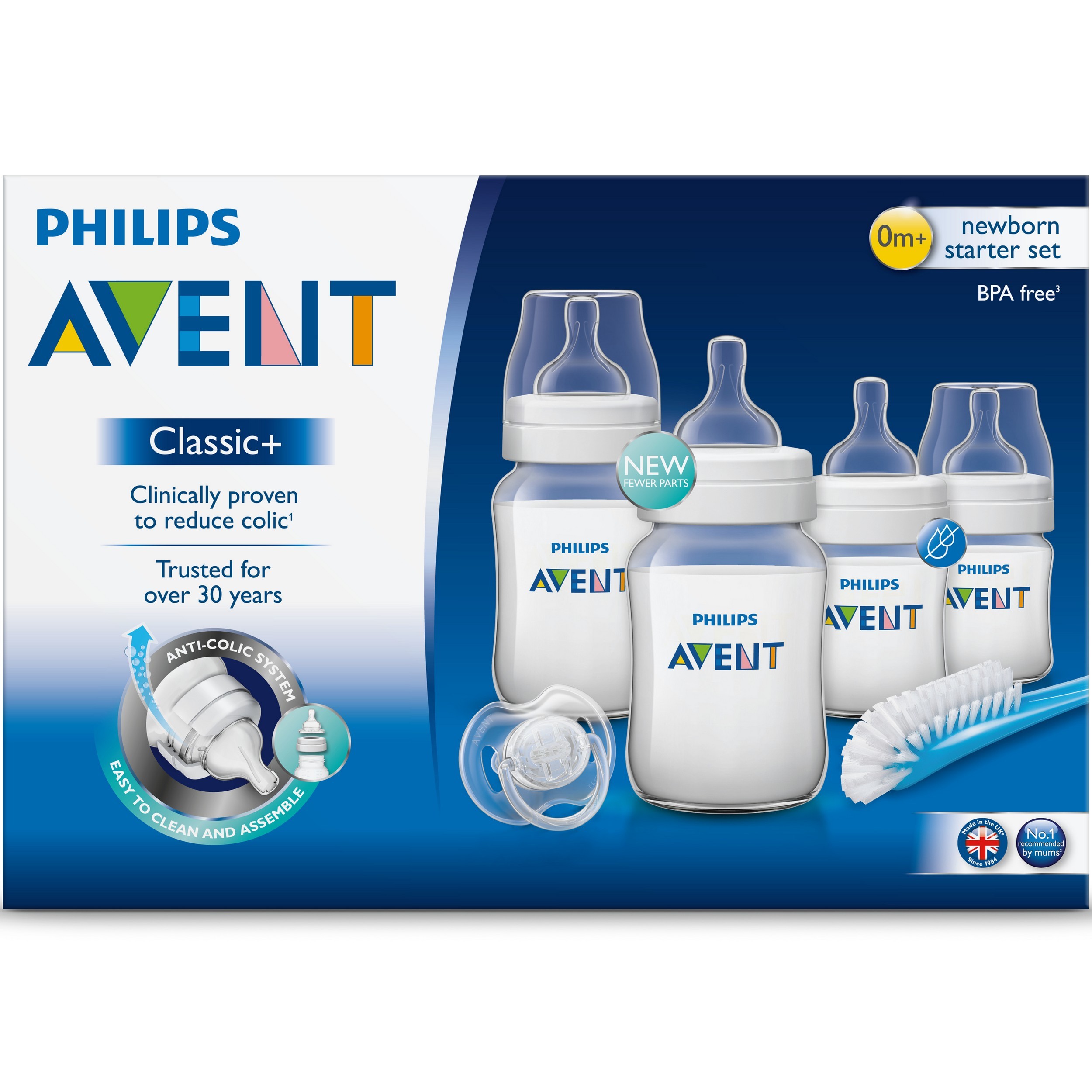 Набор бутылочек Philips Avent Classic+ 0 мес+ SCD371/00 - фото 5