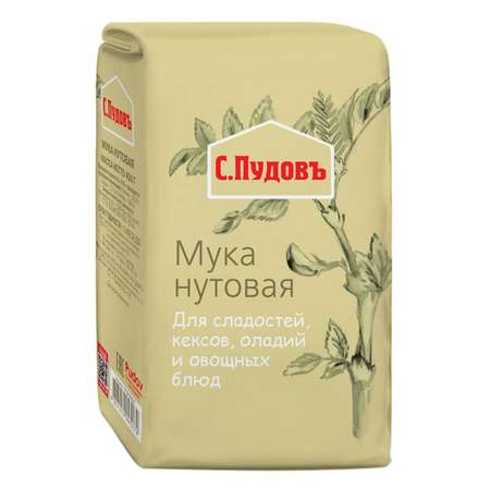 Мука С. Пудовъ Нутовая 450 г