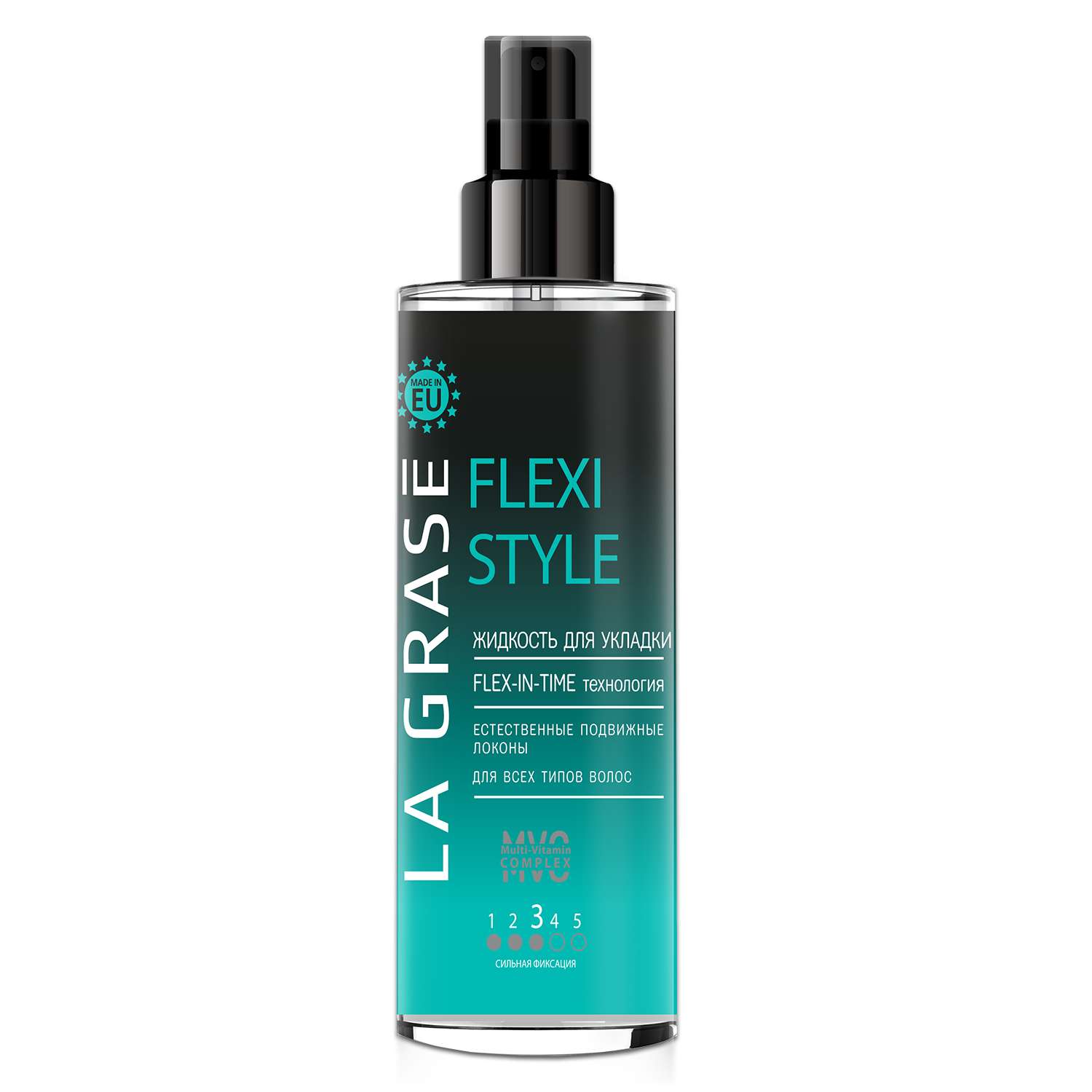 Жидкость для укладки волос La Grase сверхсильной фиксации Flexi Style 150 мл - фото 1