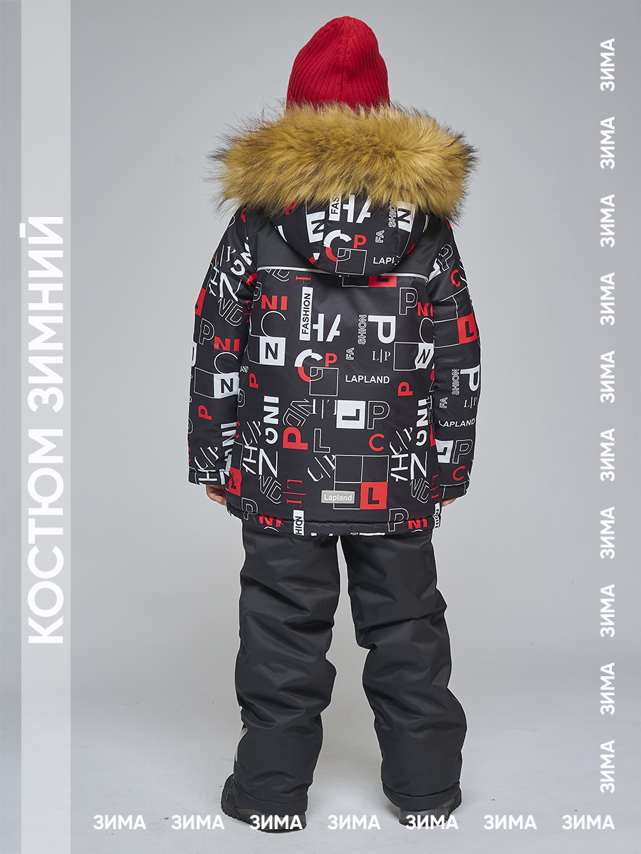 Куртка и брюки Lapland КМ17-8Винтаж/Красный - фото 9