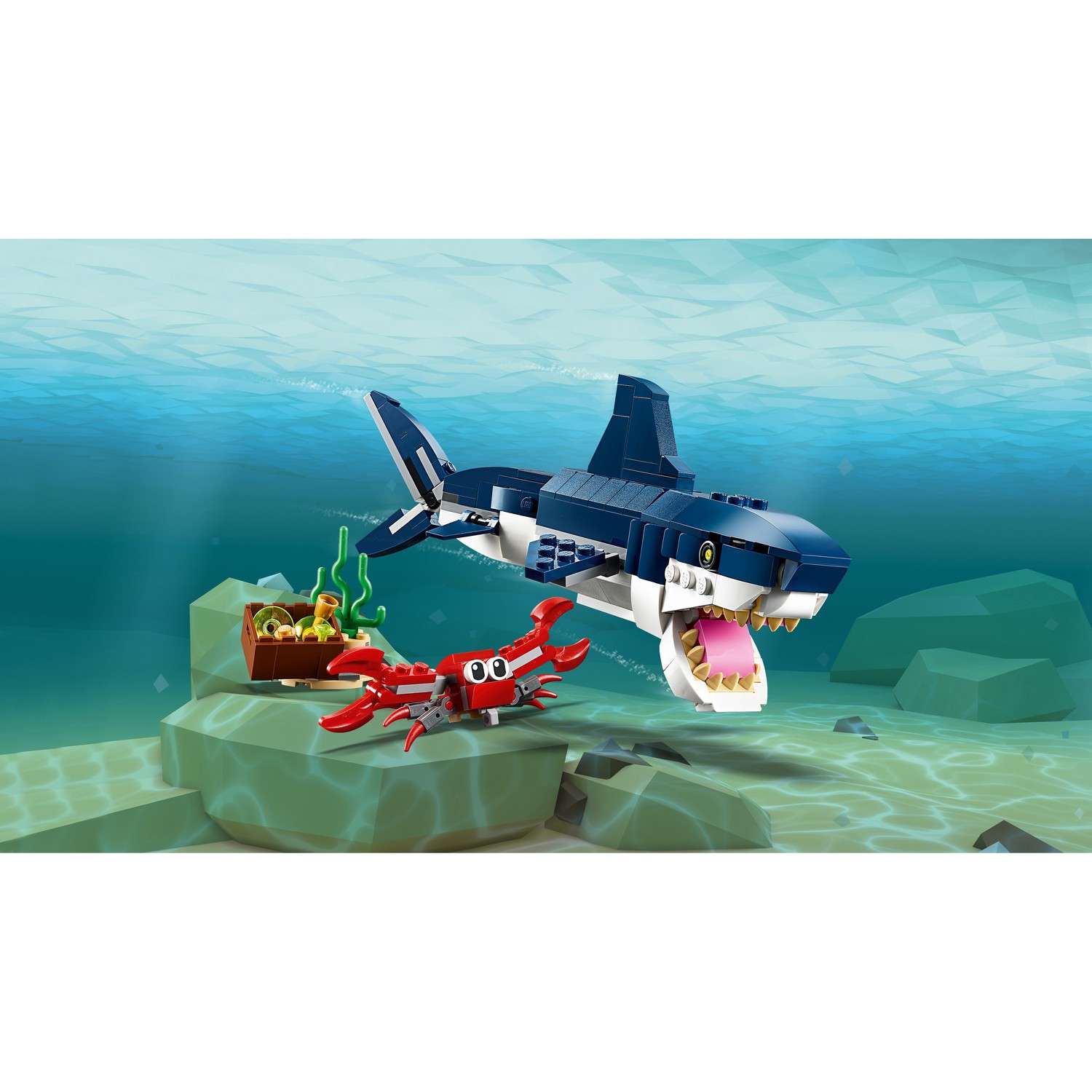 Конструктор LEGO Creator Обитатели морских глубин блочный - фото 4