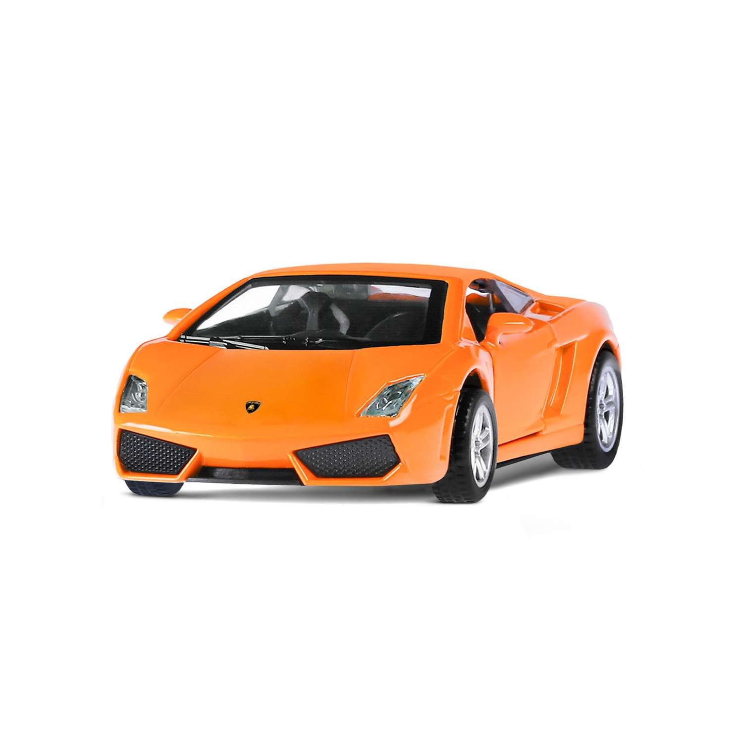 Машинка металлическая АВТОпанорама 1:43 Lamborghini Gallardo LP560-4 оранжевый инерционная JB1251217 - фото 9