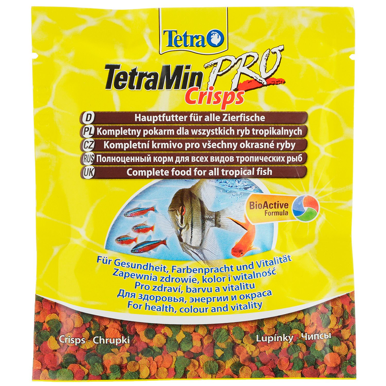 Корм Tetra Min Pro Crisps чипсы для всех видов рыб 12 г