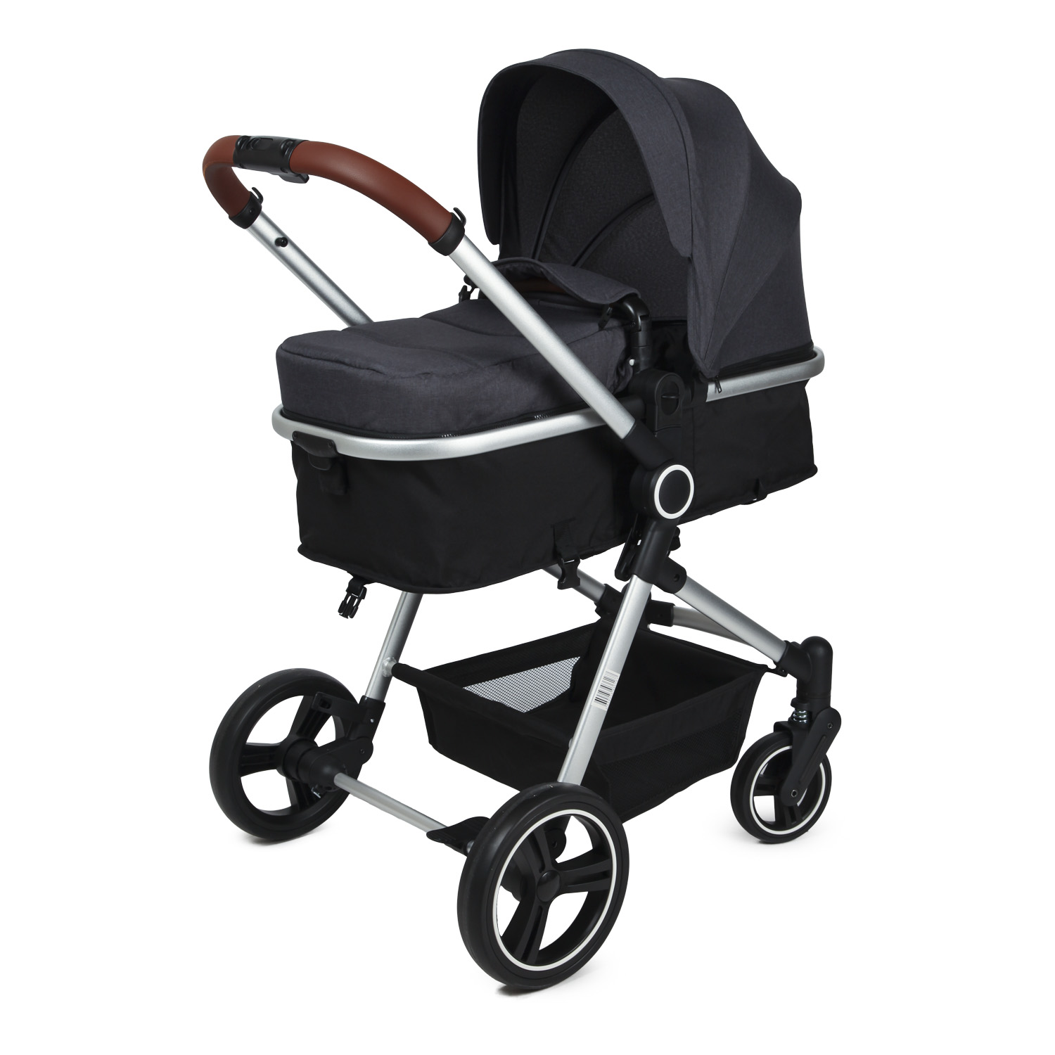 Коляска трансформер Babyton FlexiRide Black-Grey - фото 10