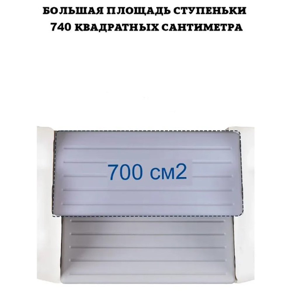 Табурет со ступеньками Floopsi Лесенка детская пластиковая для ванной - фото 7