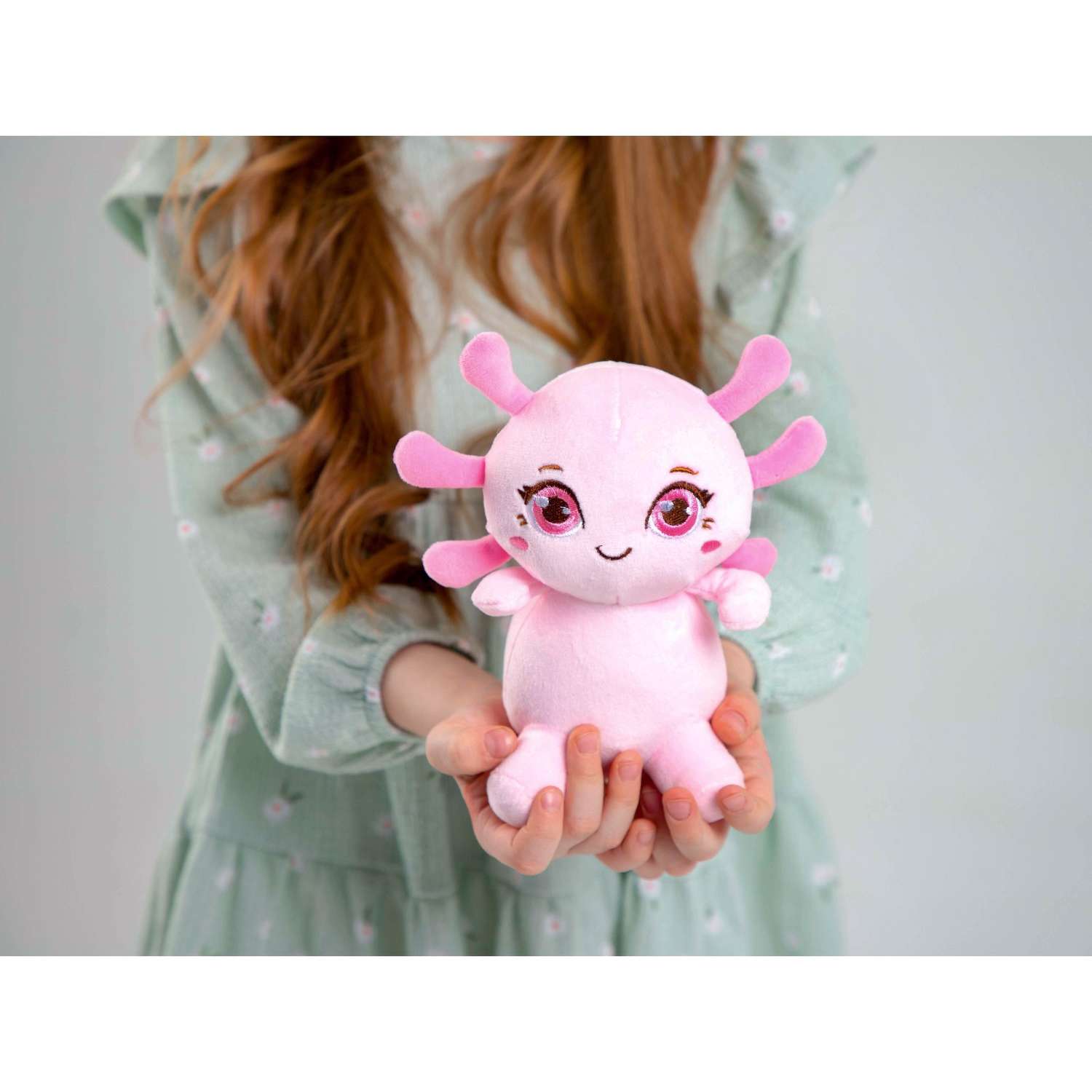 Мягкая игрушка Milo Toys «Аксолотль» цвет розовый - фото 10