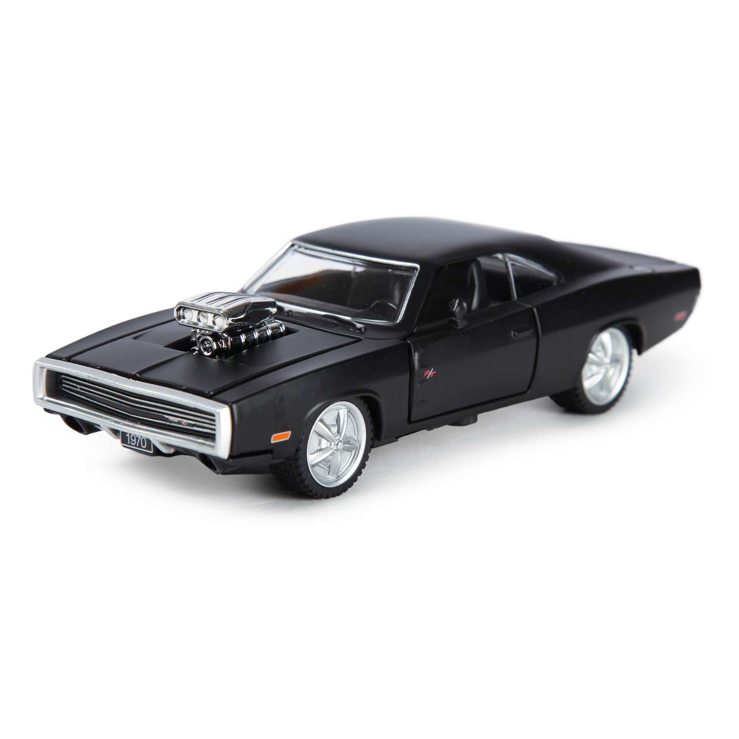 Автомобиль Rastar Dodge 1:36 черный 64420 - фото 1