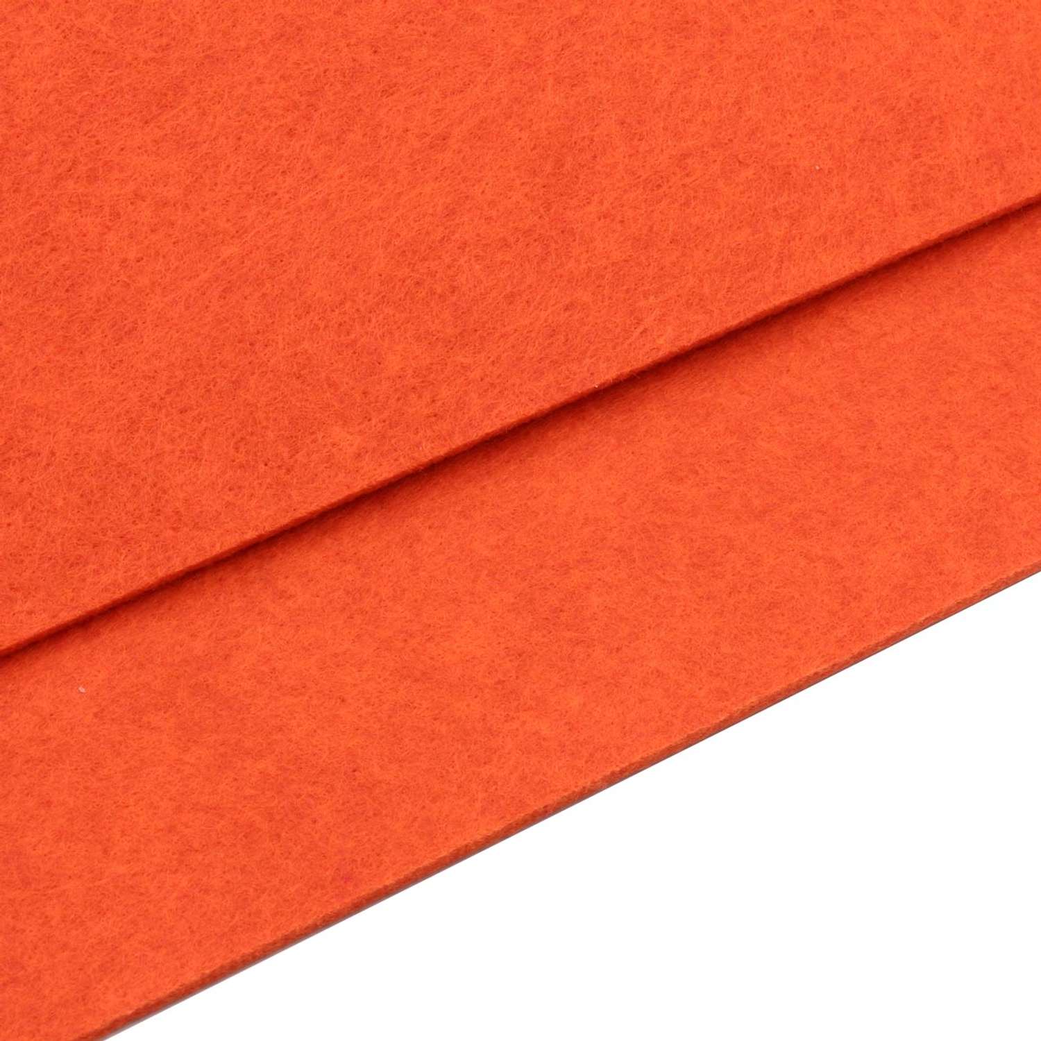 Фетр Astra Craft жесткий листовой для творчества аппликации 3 мм 40х60 см AF887 оранжевый - фото 2
