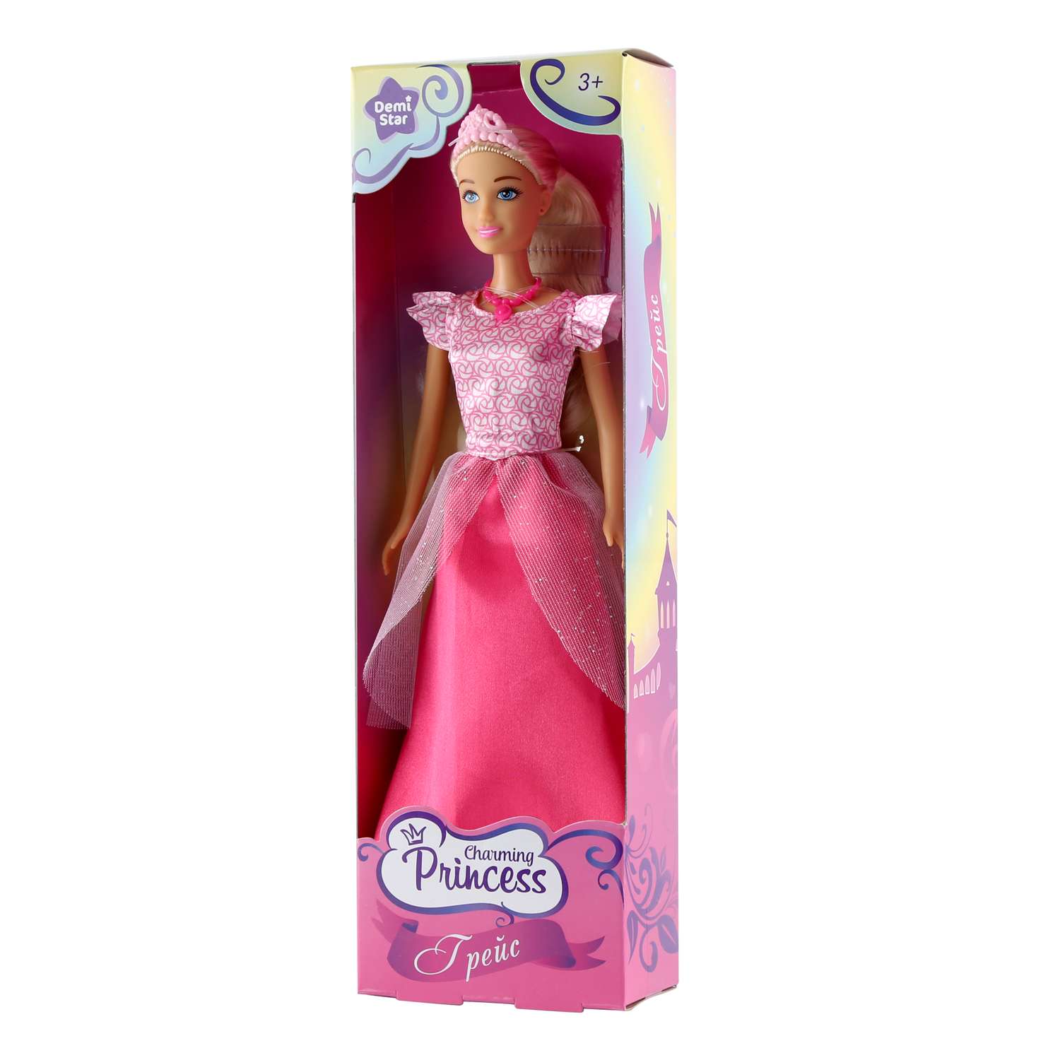 Кукла Demi Star Принцесса в розовом 98025 - фото 5