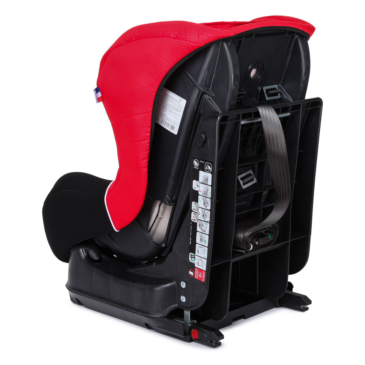 Автокресло Nania Cosmo SP Isofix Luxe Red - фото 5