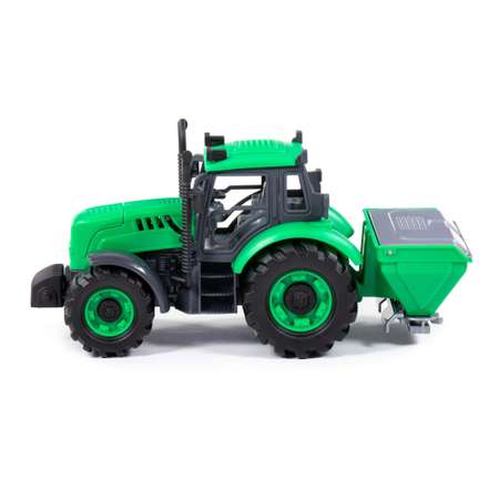 Трактор Полесье Прогресс сельскохозяйственный инерционный зелёный в коробке