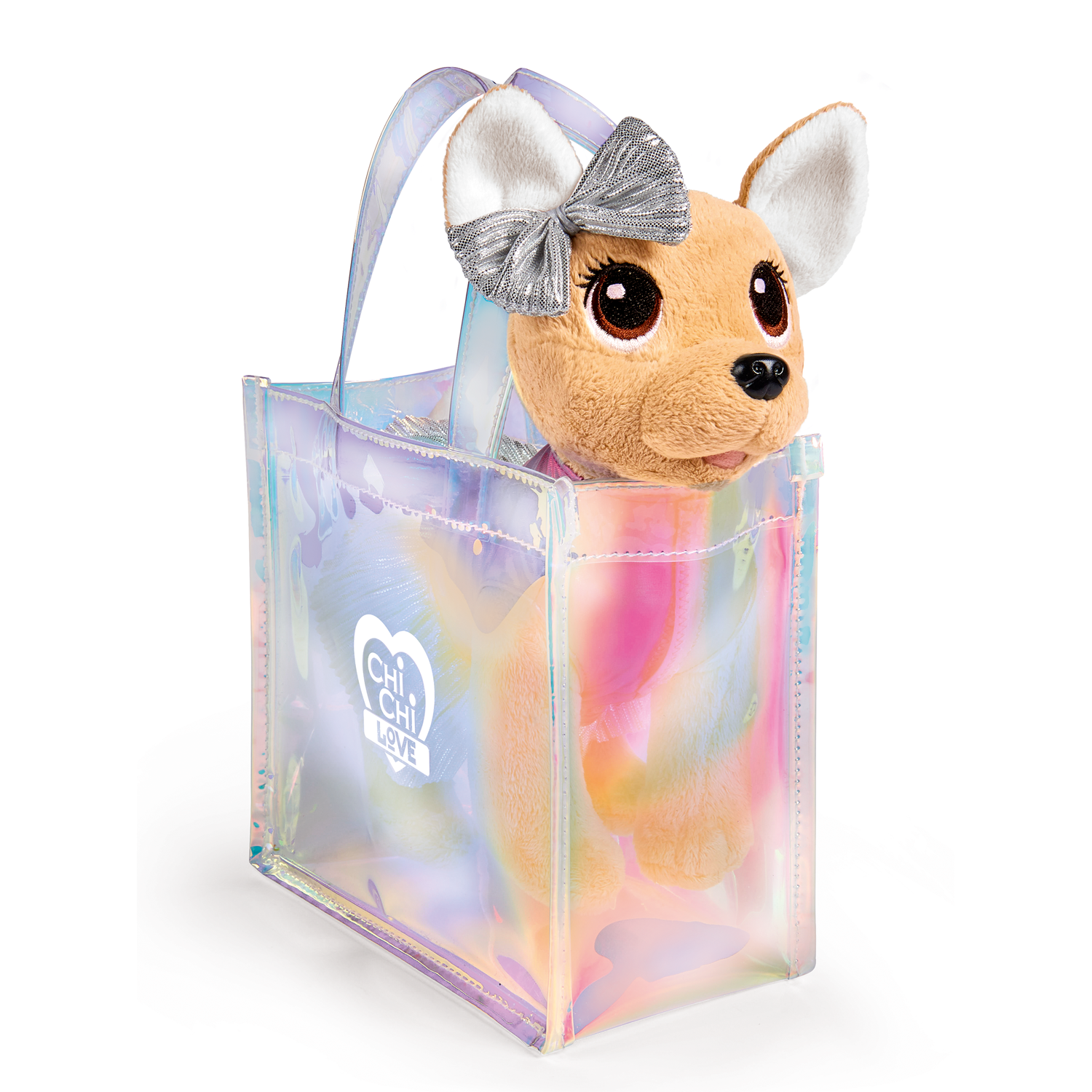 Мягкая игрушка Сhi Chi Love Плюшевая собачка 20 см в прозрачной сумочке 5893432-МП - фото 1