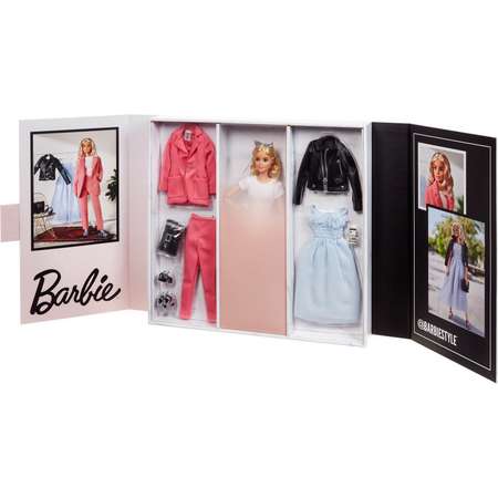 Кукла Barbie Мода Платина коллекционная GTJ82