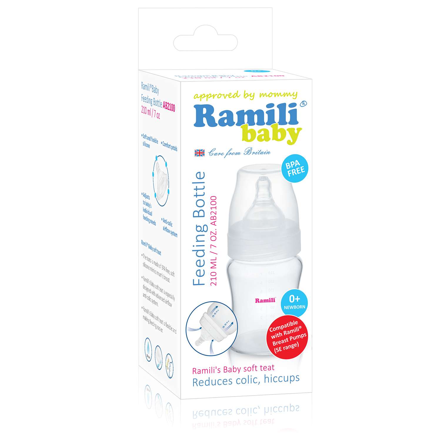 Бутылочка Ramili Baby 210 мл (AB2100) - фото 3