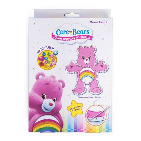 Набор Care Bears шьем игрушку из фетра Мишка Радуга