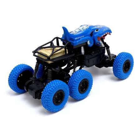 Джип Sima-Land радиоуправляемый DINO 1:16 4WD работает от аккумулятора цвет синий